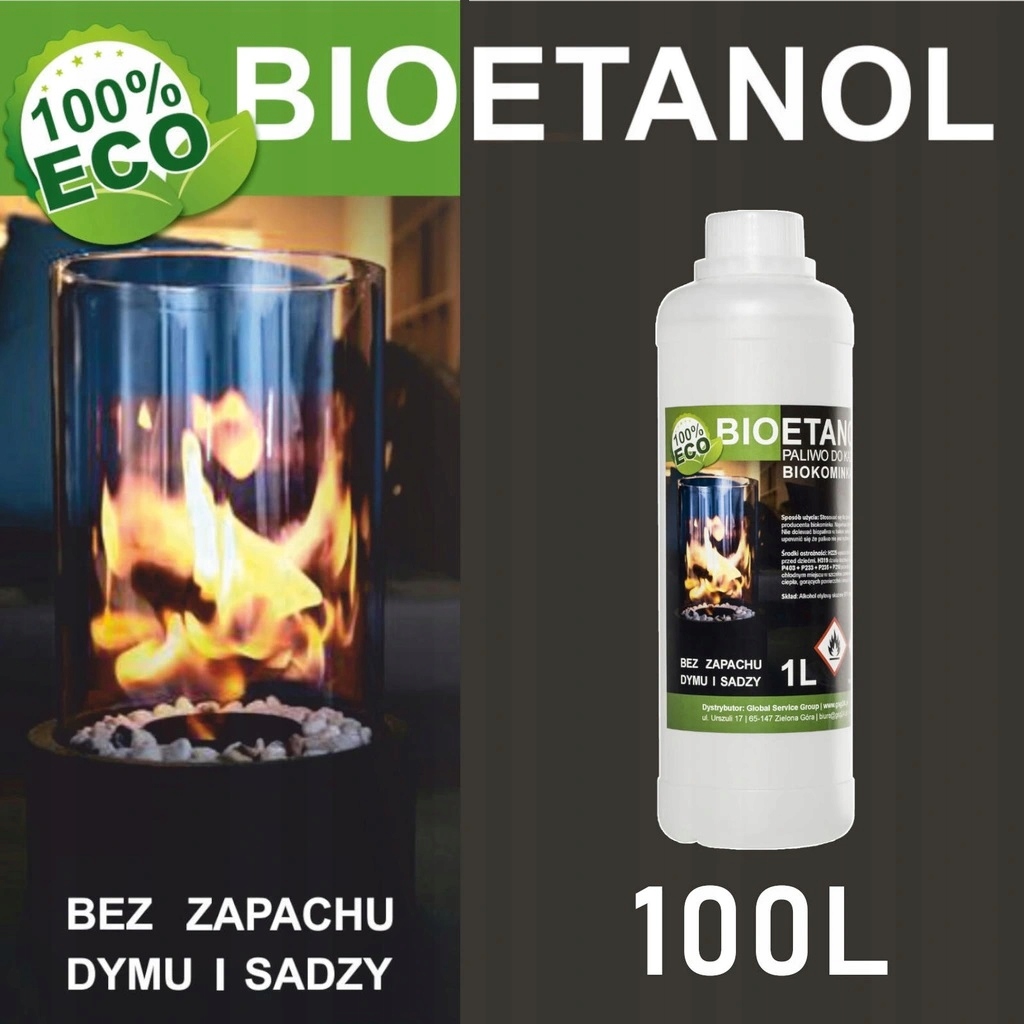 BIOETHANOL BIOFuel pre BIO krb VEĽKOOBCHOD 100 x 1L
