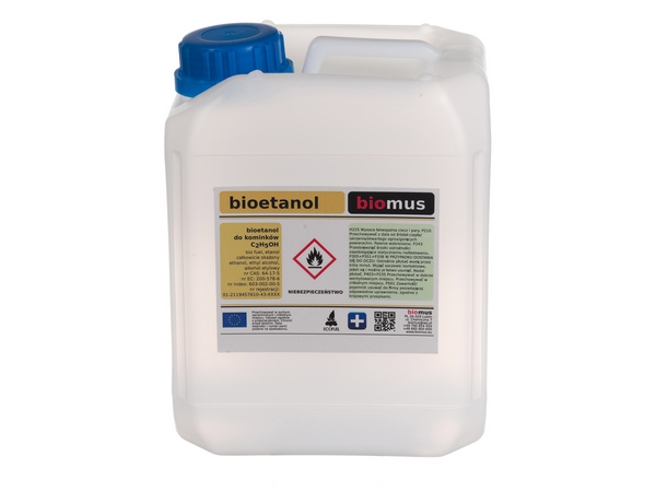 BIOETANOL Biokrb Bioalkohol 5L BIOMUS