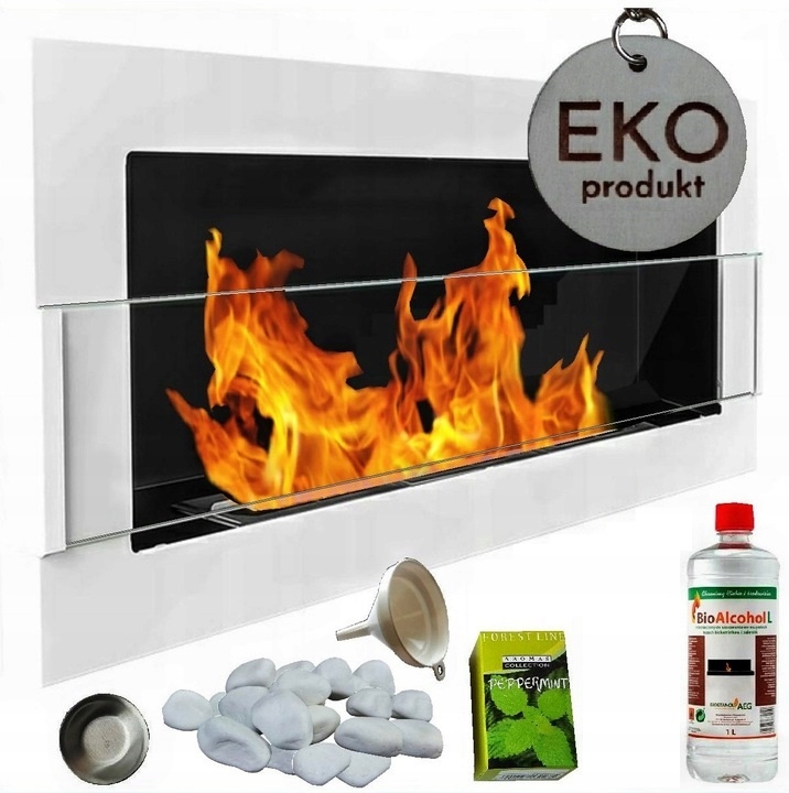 Bio krb 900x400 biely so sklenením 90x40 +certifikát