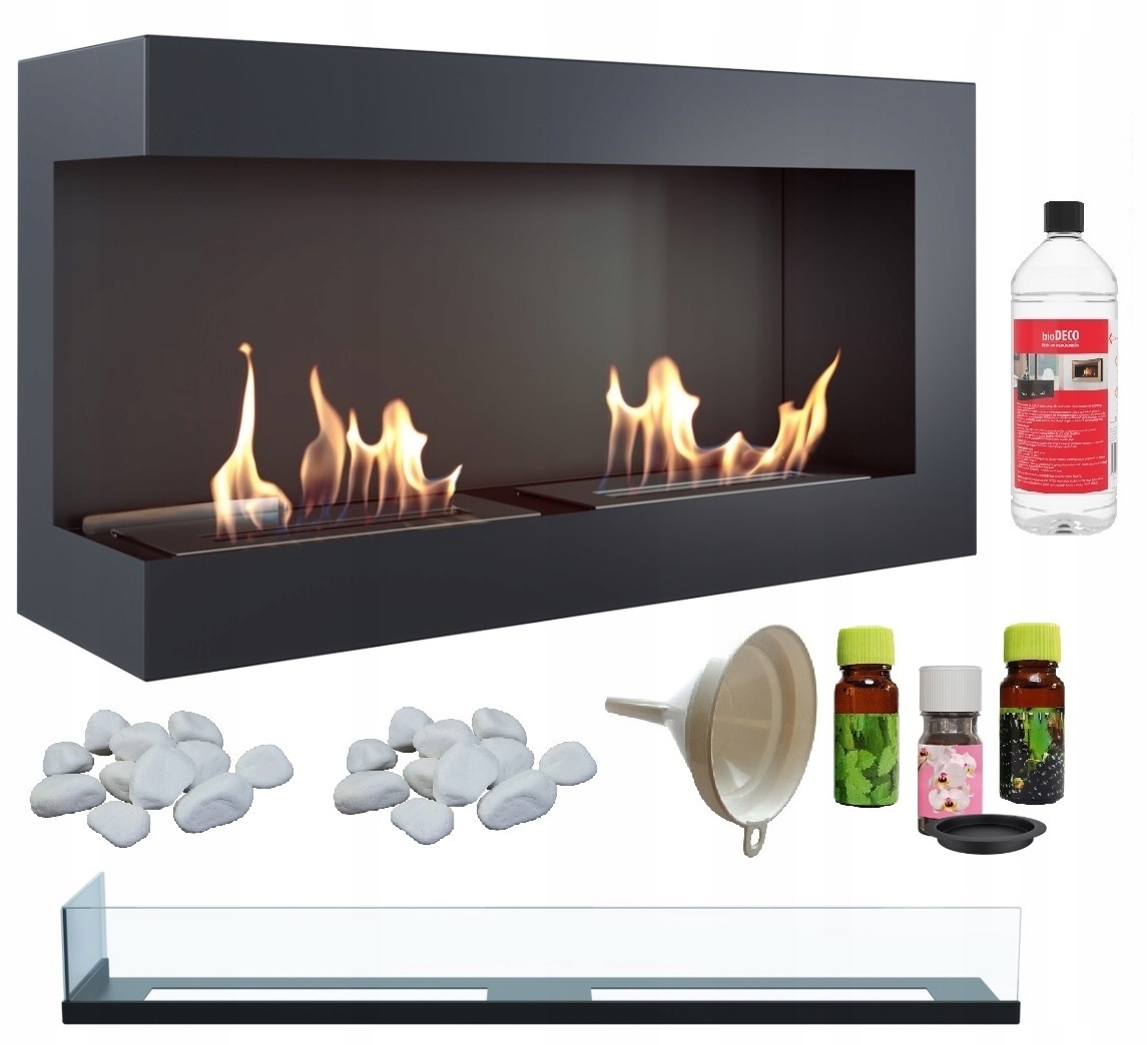 BIO KRB rohový DELTA ľavý 900 TUV AROMA SKLO