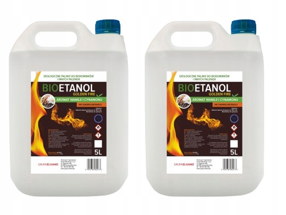 BIOPALIVOVÁ PRÍCHUŤ VANILKY A SKINONA BIOETANOL 10L