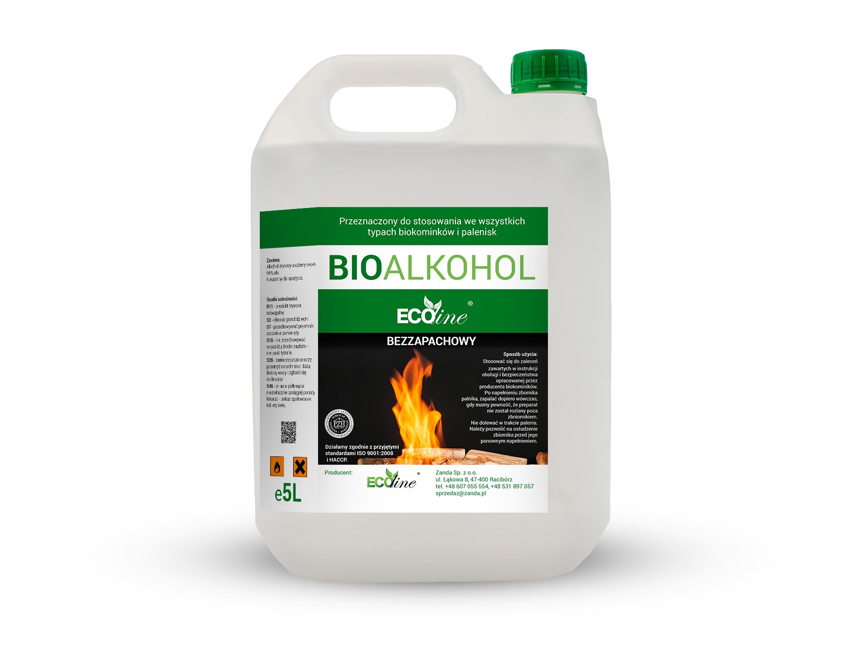 BIO PALIVO BIOETANOL ATEST PZH 5L + 1,5KG THASSOS