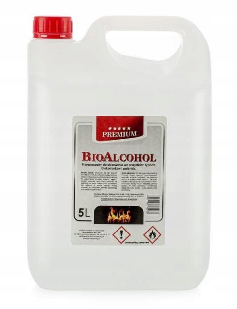 BIOPALIVO BIOETANOL BIO KRB 5L Schválenie