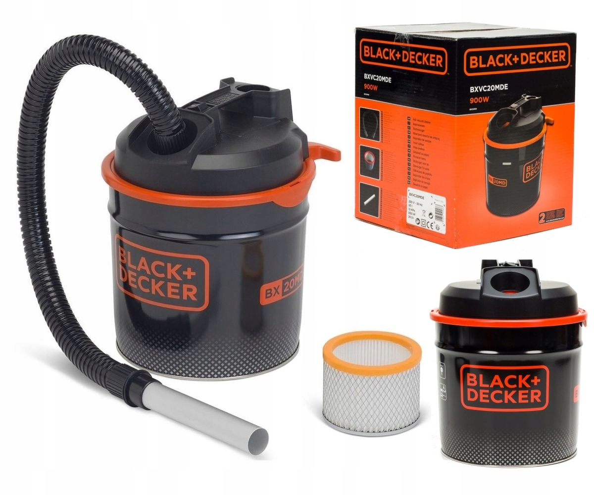 Krbová vložka - BLACK DECKER VYSÁVAČ NA POPELOVÝ KRB 900W