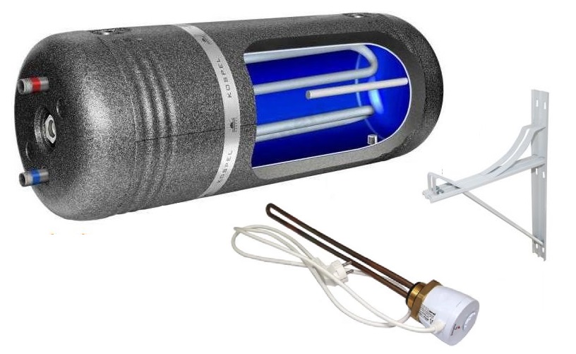 KOTOL KOSPEL 120 L 2 X HADICOVÁ ANÓDA + OHRIEVAČ + RÚČKA