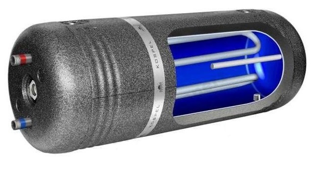 VÝMENNÍK KOTLA KOSPEL 100 L. 2 X CIEVKA