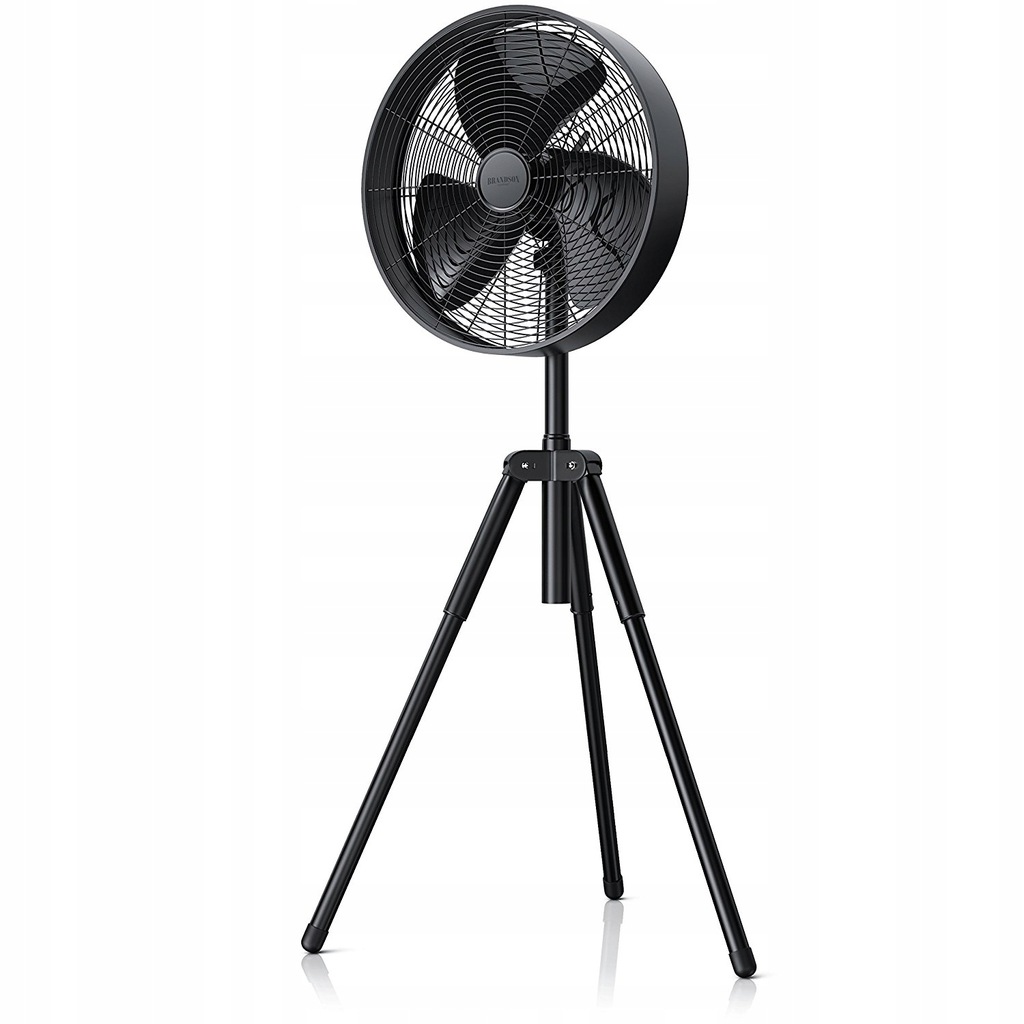 Ventilátor – BRANDSON 303112 Standventilator Schwarz (50 W)