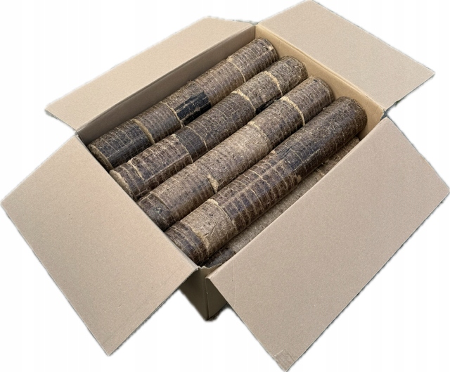 BRIKETY V KARTÓNOVEJ DREVEnej valci 25 kg krbové kachle na drevo krbové palivo