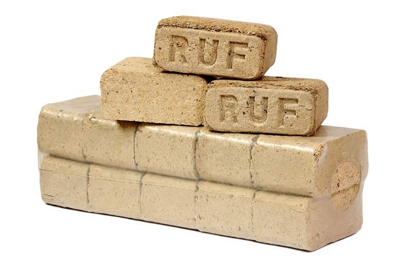 Drevný briketu ruf