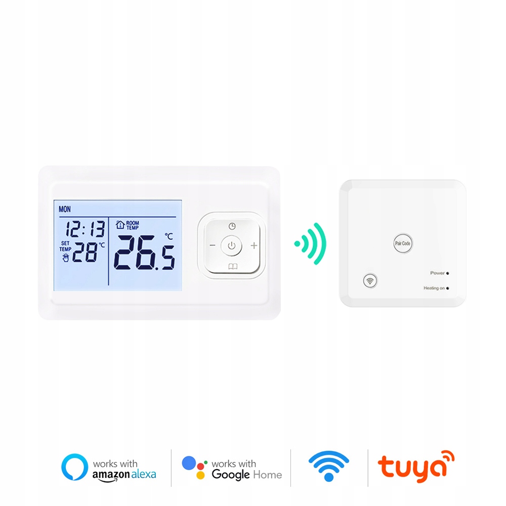 Bezdrôtový termostat pre WIFI RF plynový kotol