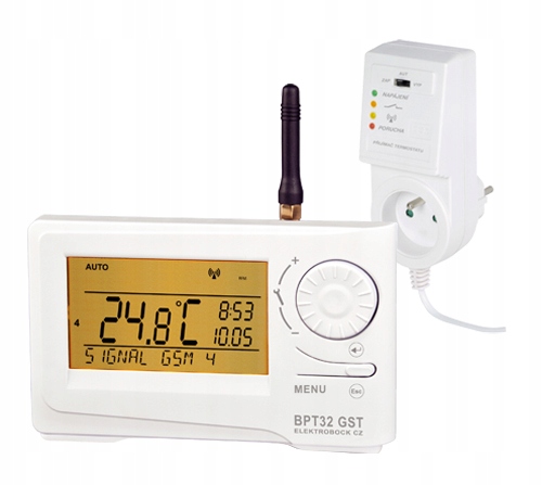 Bezdrôtový termostat s modulom GSM BT32 GST
