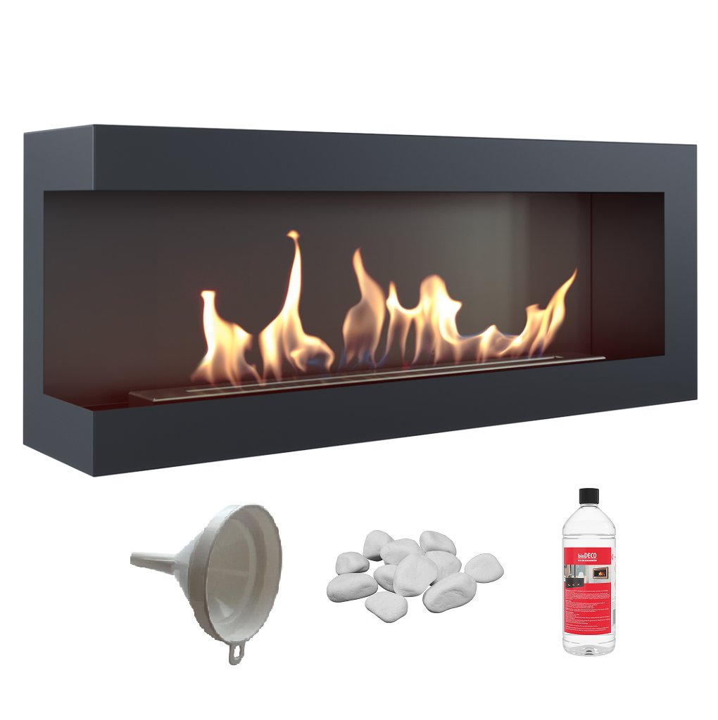 Bio Bezdymový biokrb Delta roh 120x28 vľavo