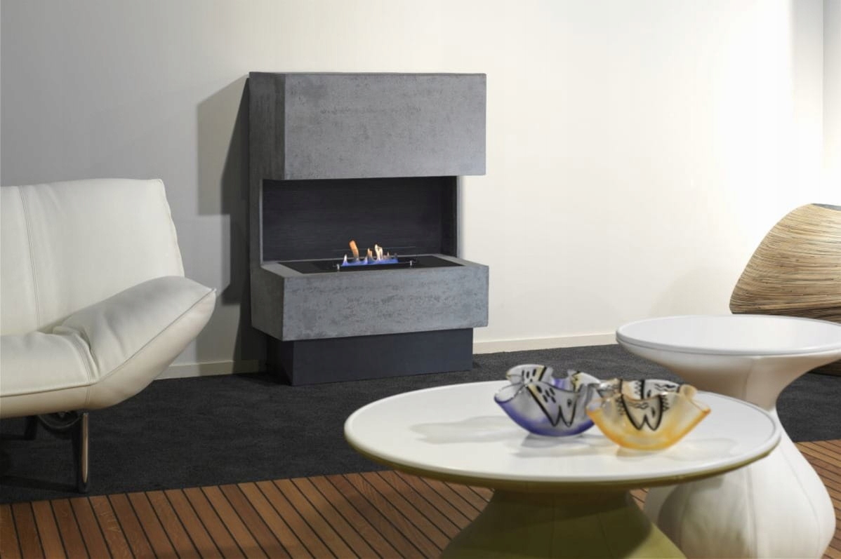 Samostatne stojaci biokrb Nuoro Ruby Fires
