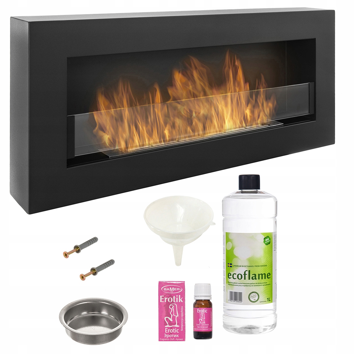 Čierny BOX biokrb 90x40 so sklom BEZPEČNÝ