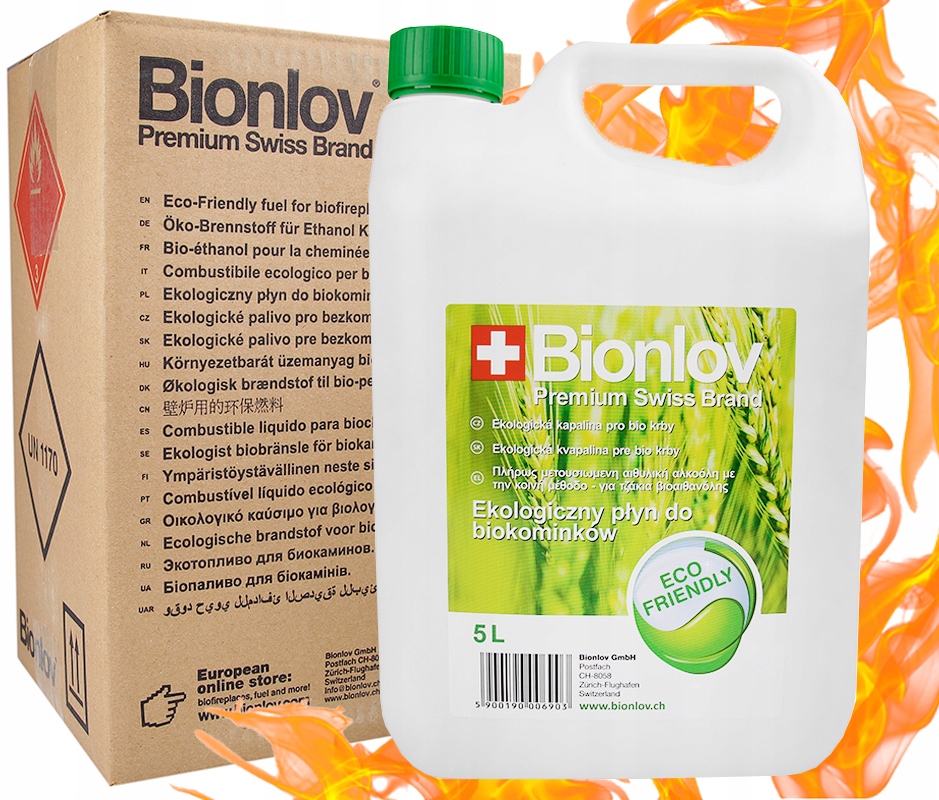 Bionlov vykurovacie kvapalné palivo pre biokrby 5l
