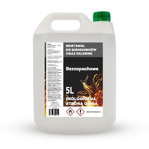Biopalivo Bioetanol Pre biokrby 5l 96% ETHANOL