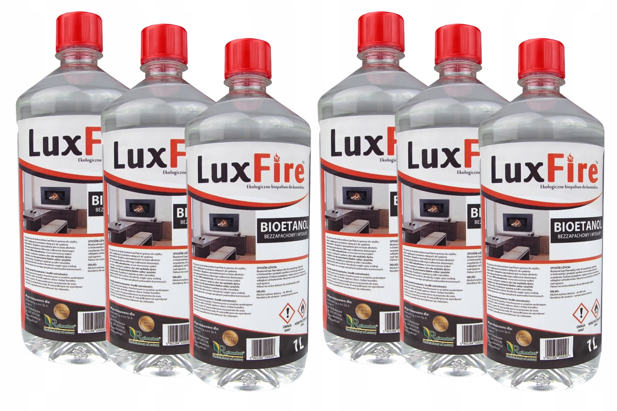 Ekologické biopalivo LUX FIRE LUX FIRE 6L