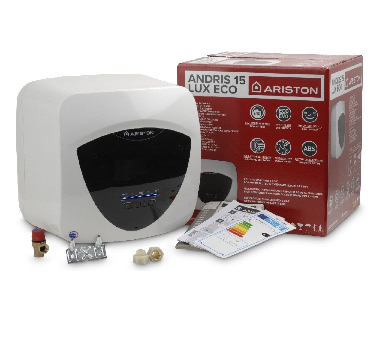 Elektrický kotol ANDRIS LUX ECO 15 nadum ARISTON