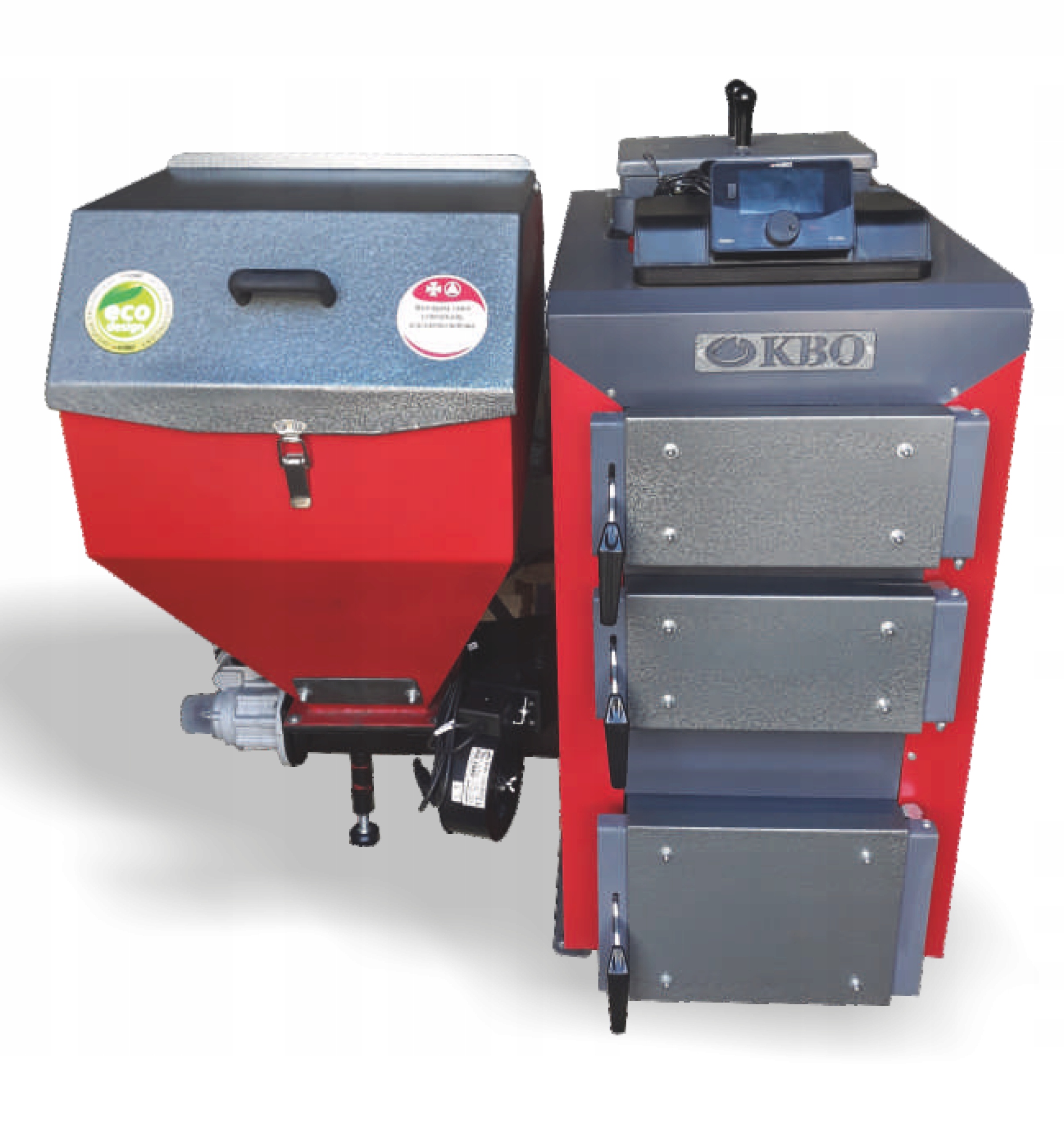KBO oceľová pec na eko-uhlie, 25 kW