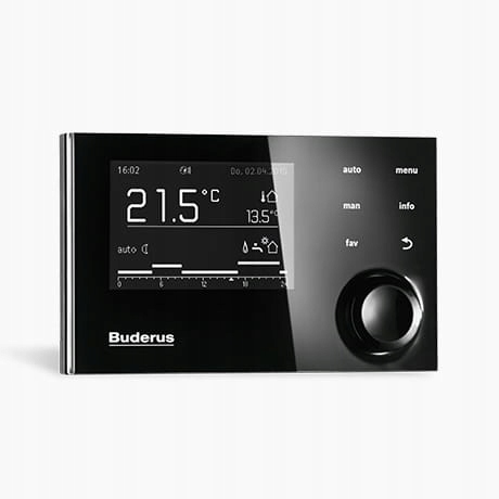 Ovládač počasia Buderus RC 310 FA čierny