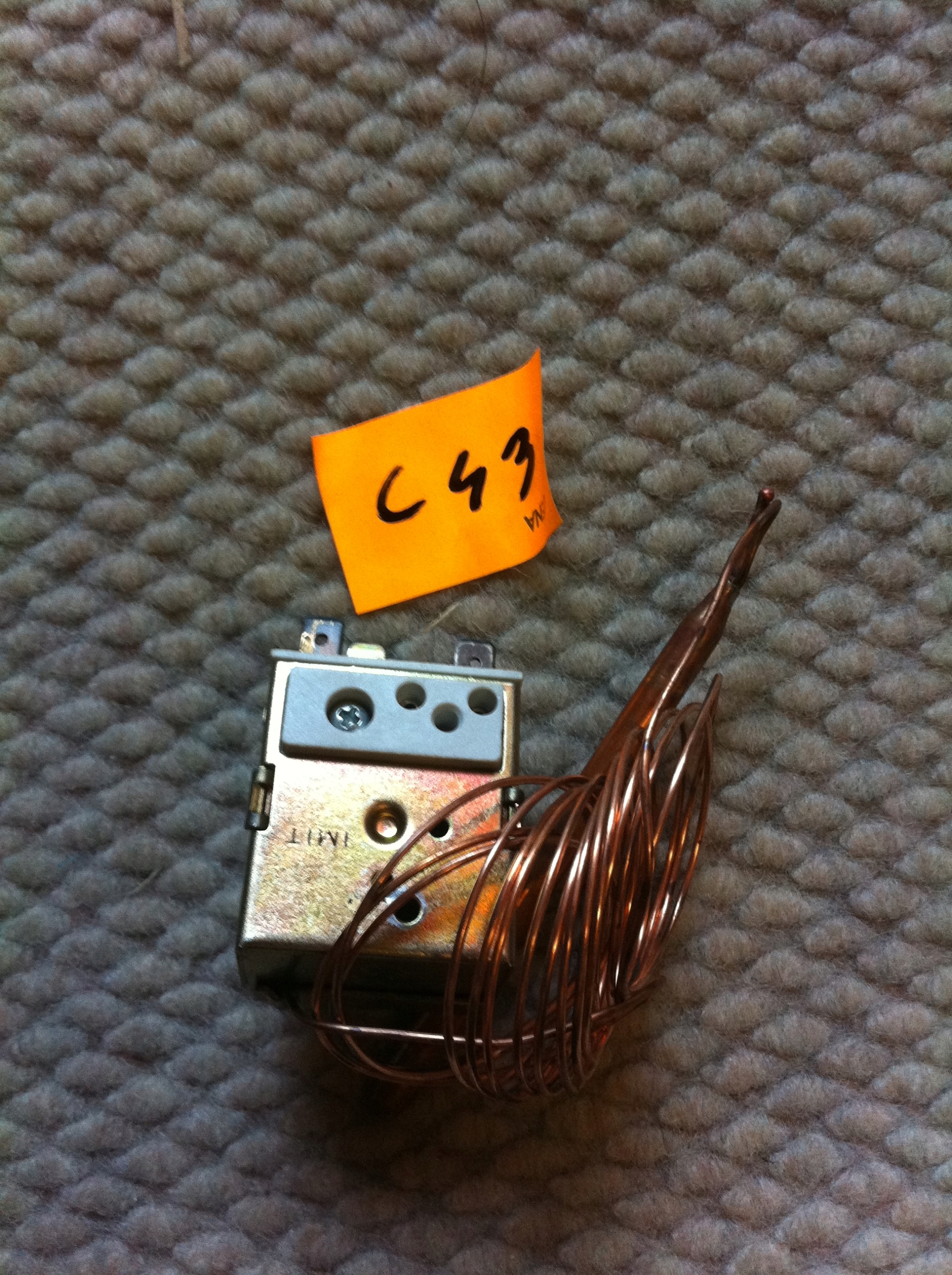 C43 Termostat 80/120 l Nefit 78061 Buderus kotol
