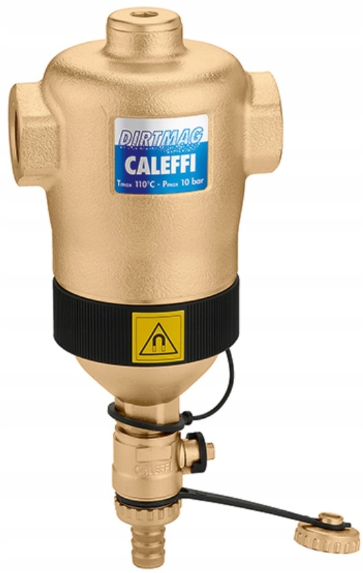 SEPARÁTOR ZNEČISTENIA CALEFFI S MAGNETOM 6/4