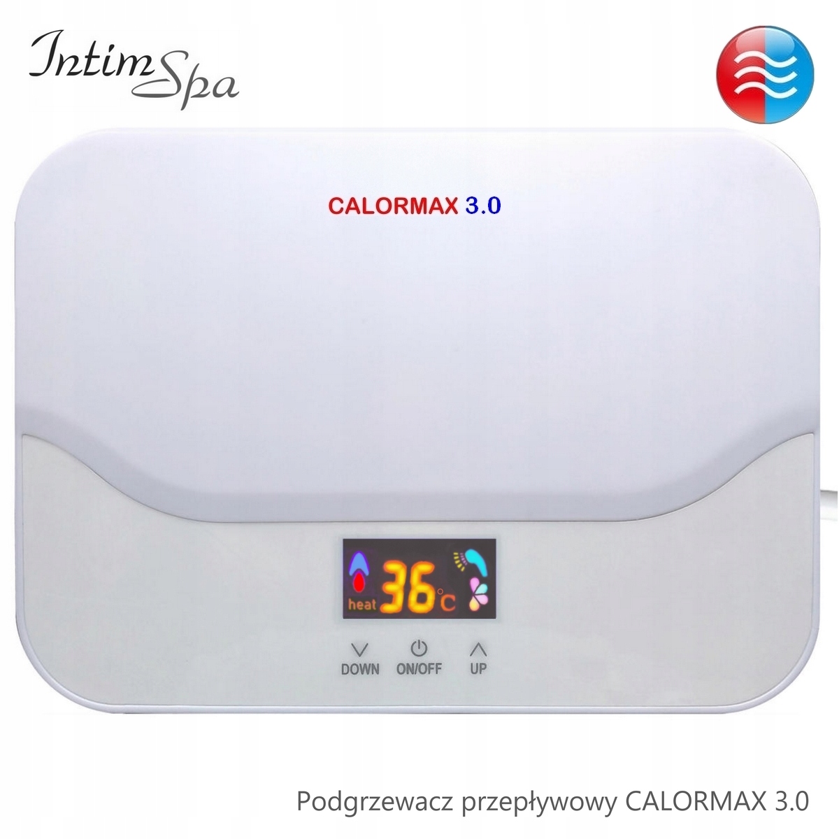 Prietokový ohrievač vody CALORMAX 3kW