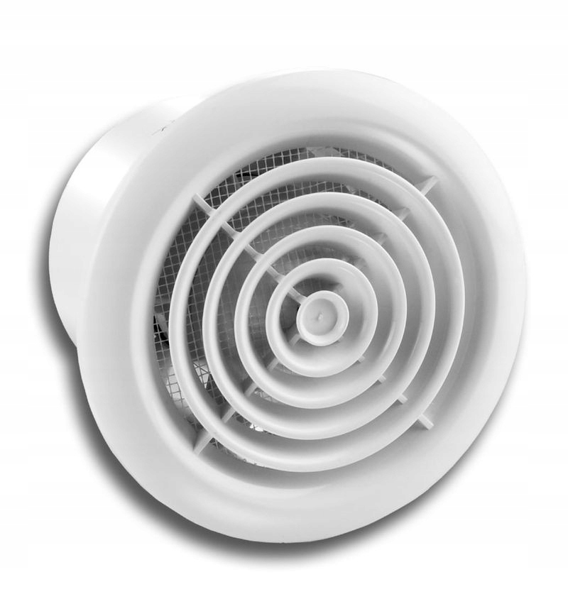 Ventilátor - Axiálny ventilátor CENTRO priemer 100 mm, biely štandard