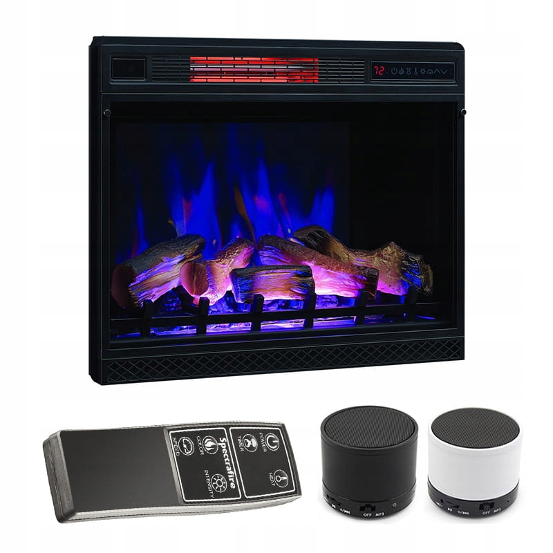 CLASSIC FLAME Krbová vložka LED 3D 28 ″ infračervené