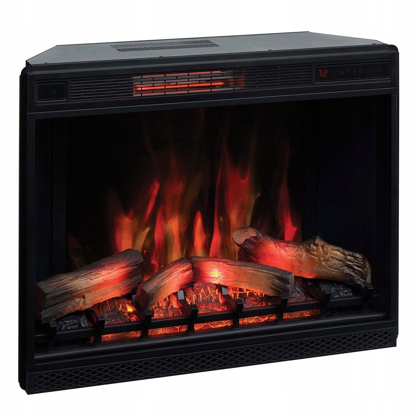 CLASSIC FLAME Krbová vložka LED 3D 33 ″ infračervené