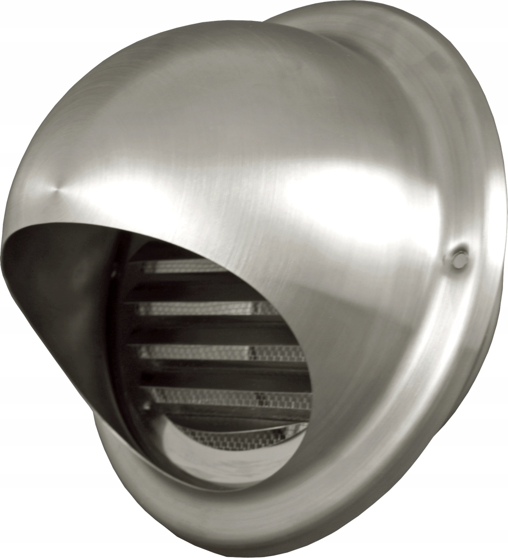 Vetracia mriežka - GRIL NA UVEDENIE FĽAŠÍ UVLA 125 mm CHROM INOX