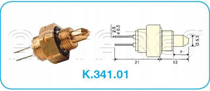 Senzor ntc honeywell 1/8 oringový 10K SO70004U