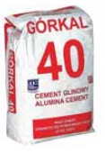Ohňovzdorný cement Górkal krbová vložka 25 kg