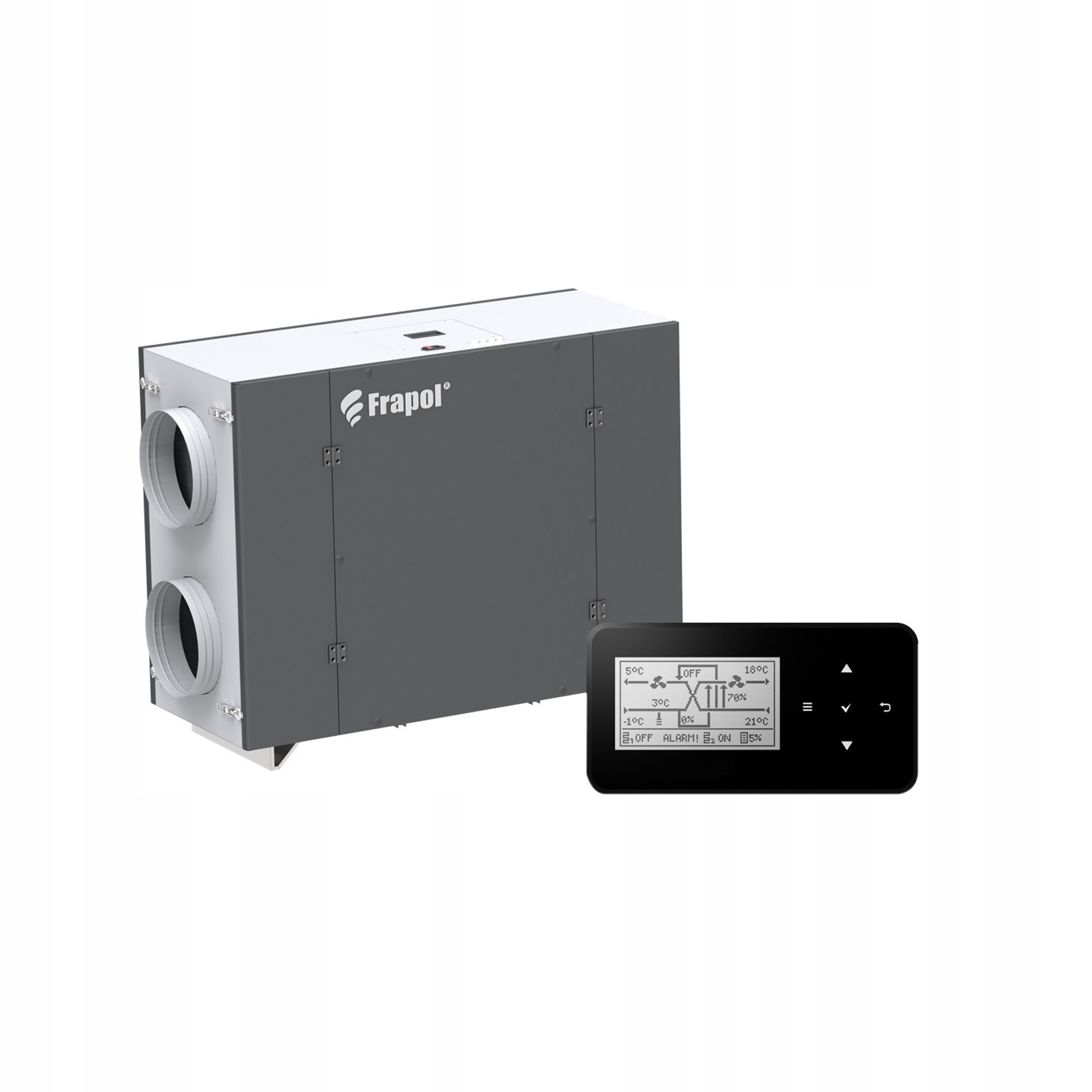 Rekuperátor -  Frapol OnyX Compact 750 + SMART ovládač