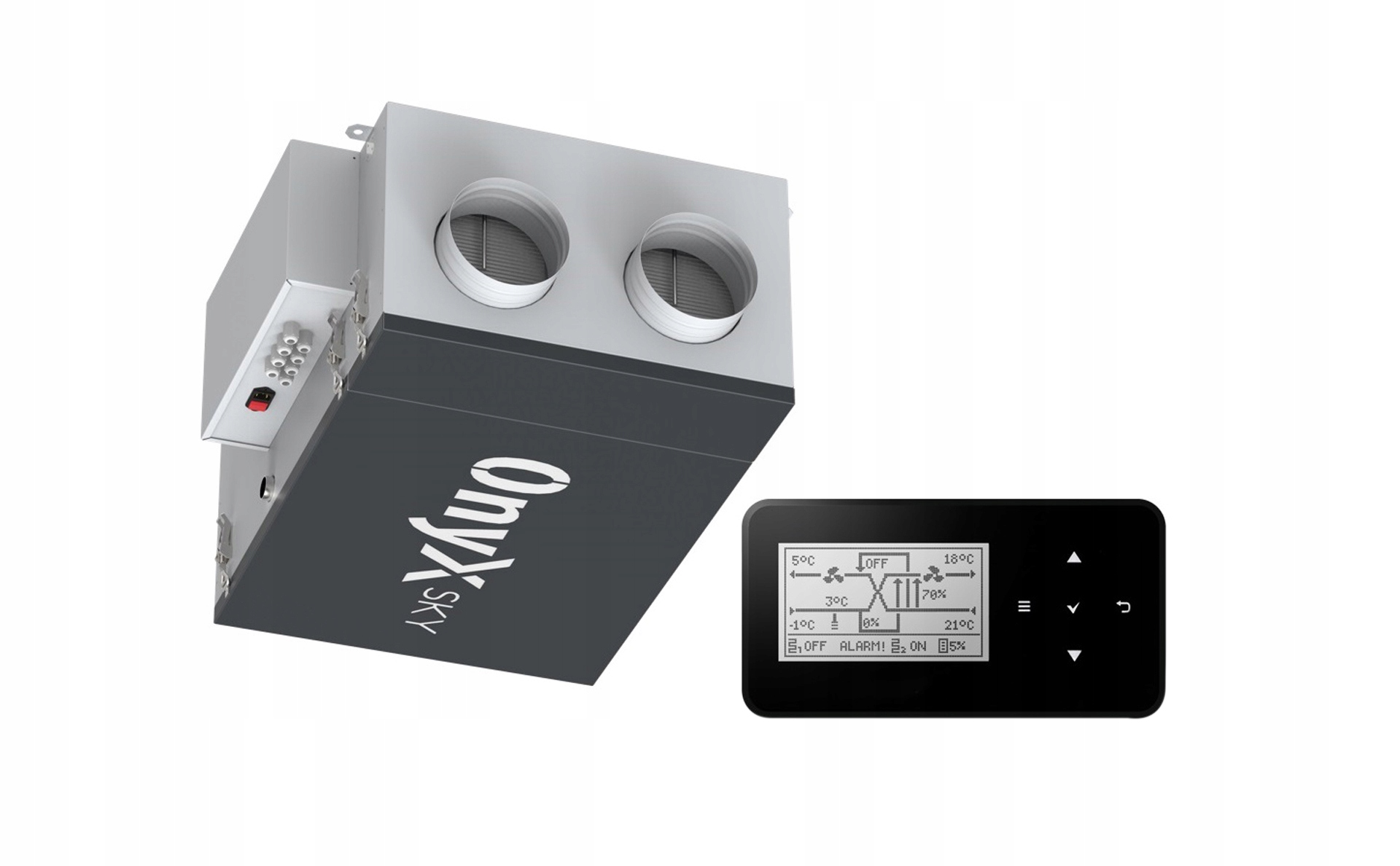 Rekuperátor -  Výmena Frapol OnyX Sky 250 + SMART ovládač