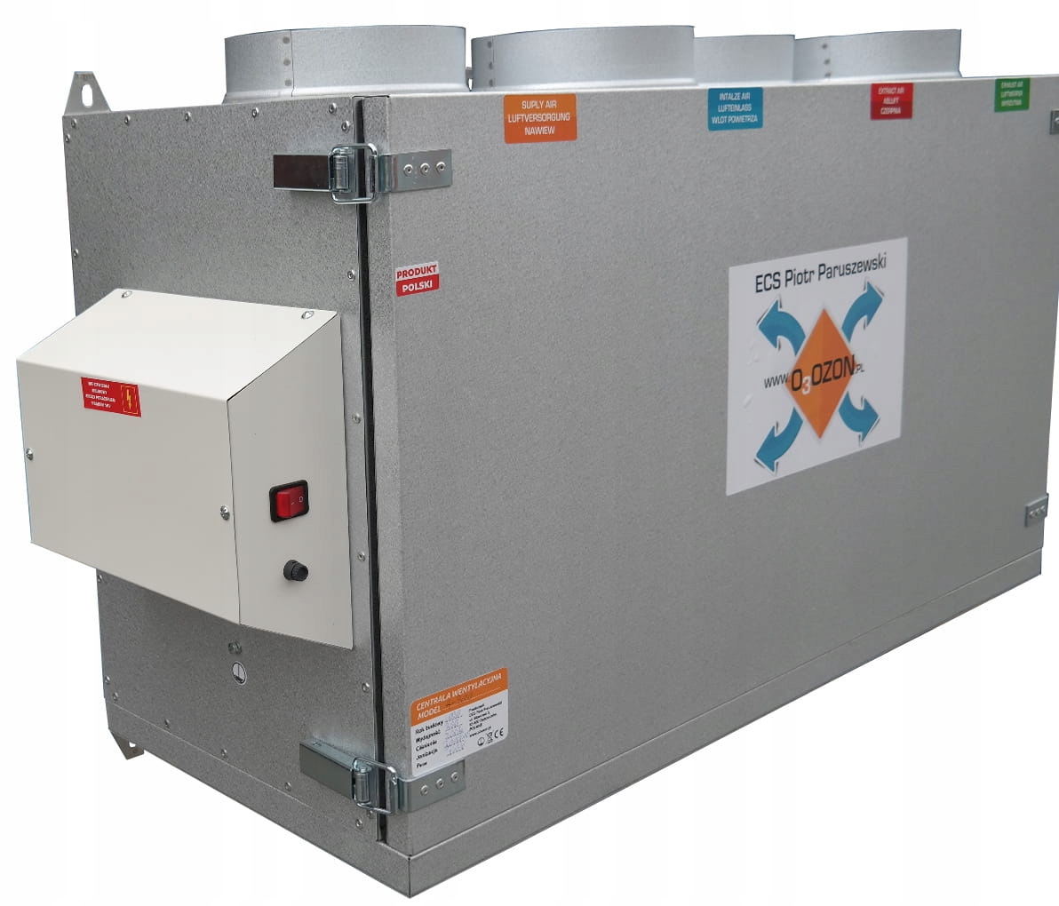 Rekuperátor - Vzduchotechnická jednotka A-300 Recuperator Ionizer