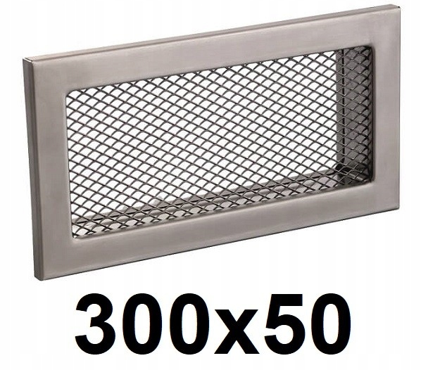 Nerezový vstup pre kanál 300 × 50 [mm] INOX