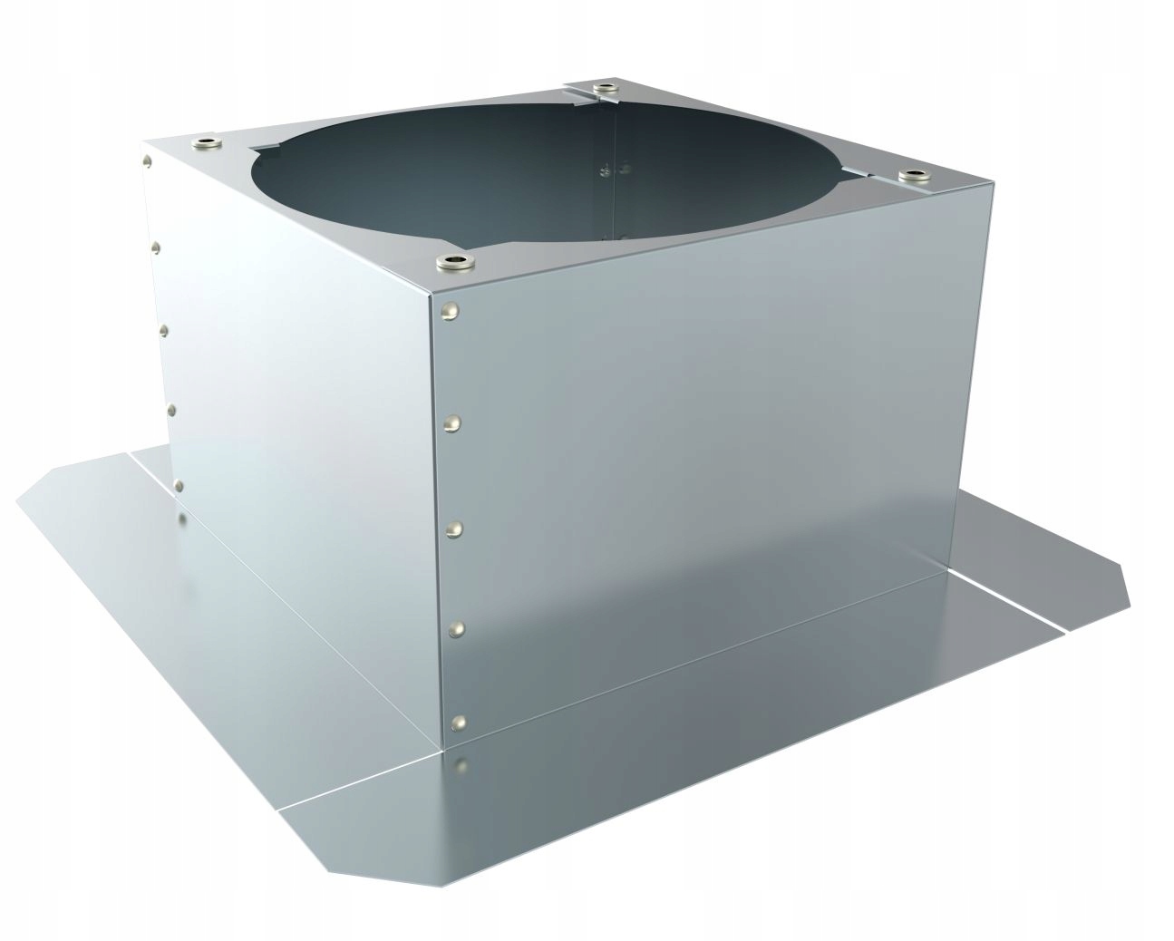 Ventilátor - Rovný strešný sokel pre ventilátor WD 250