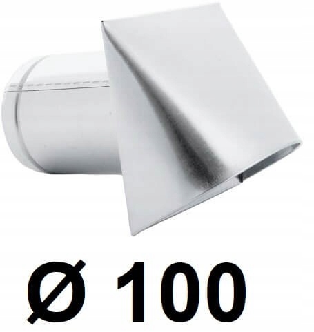 Stenový prívod vzduchu 100 [mm] GALVANIZOVANÝ