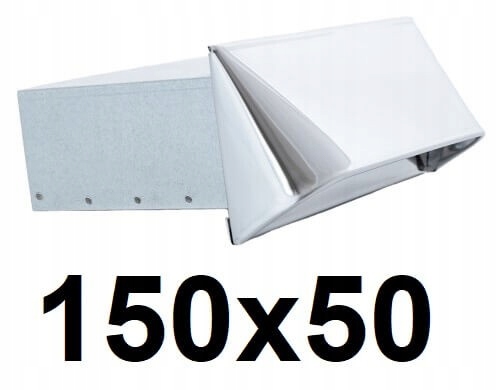 Obdĺžnikový vstup 150x50 [mm] INOX