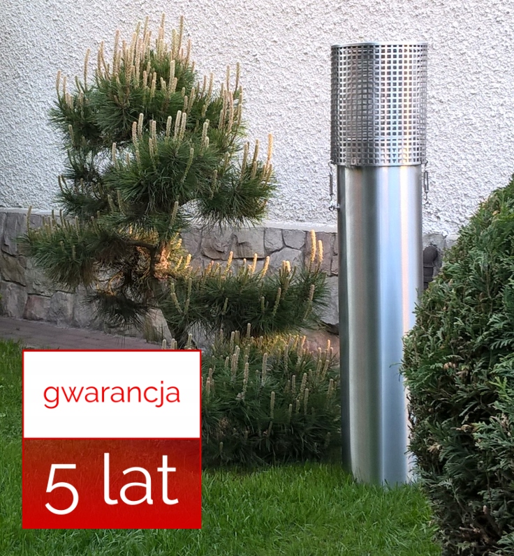 Polné nasávanie vzduchu GHE, nehrdzavejúca oceľ, dvojitý filter. Fi315
