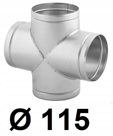 Kruhový prierez spiro 115 [mm]