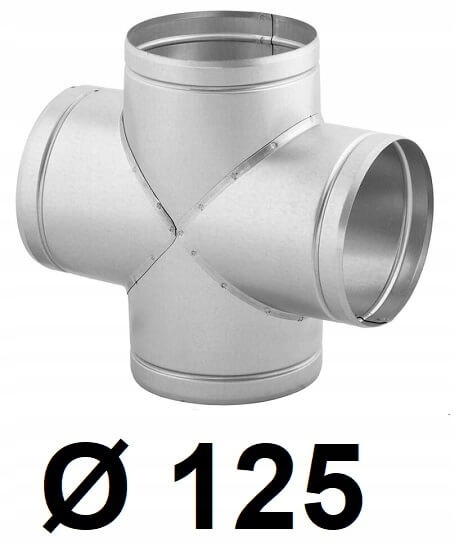 Kruhový prierez spiro 125 [mm]