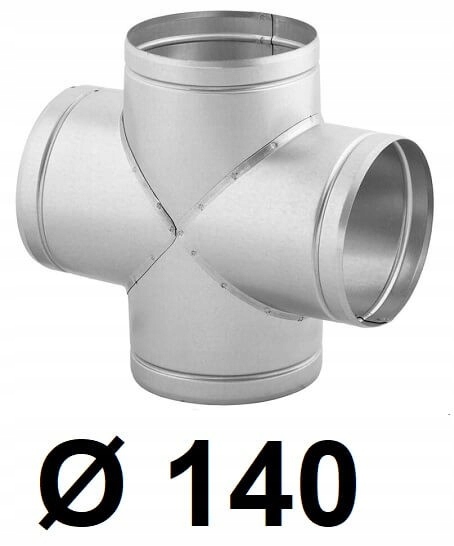 Kruhový prierez spiro 140 [mm]