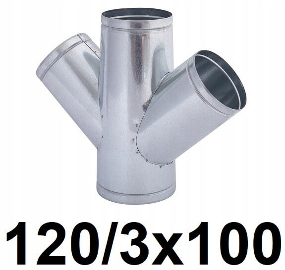 Redukčný štvorec 120 / 3 × 100 [mm]