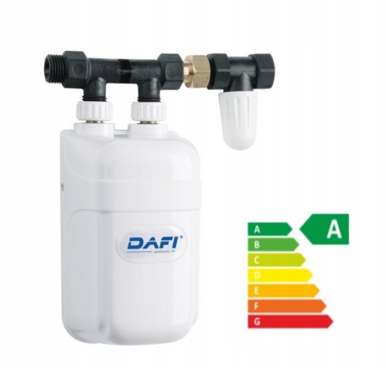 OHRIEVAČ PRIETOKOVEJ VODY DAFI S KONEKTOROM 4,5kW