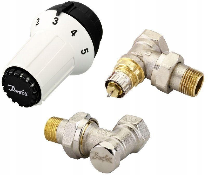 Uhlová termostatická súprava DANFOSS RA-N