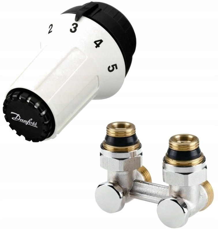 TERMOSTATICKÁ SADA DANFOSS, UHOL 013G5278 CLIC