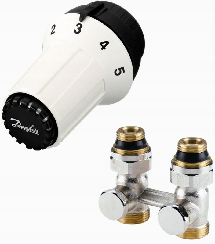 SADA TERMOSTATU DANFOSS ROVNÁ 013G5277 CLIC