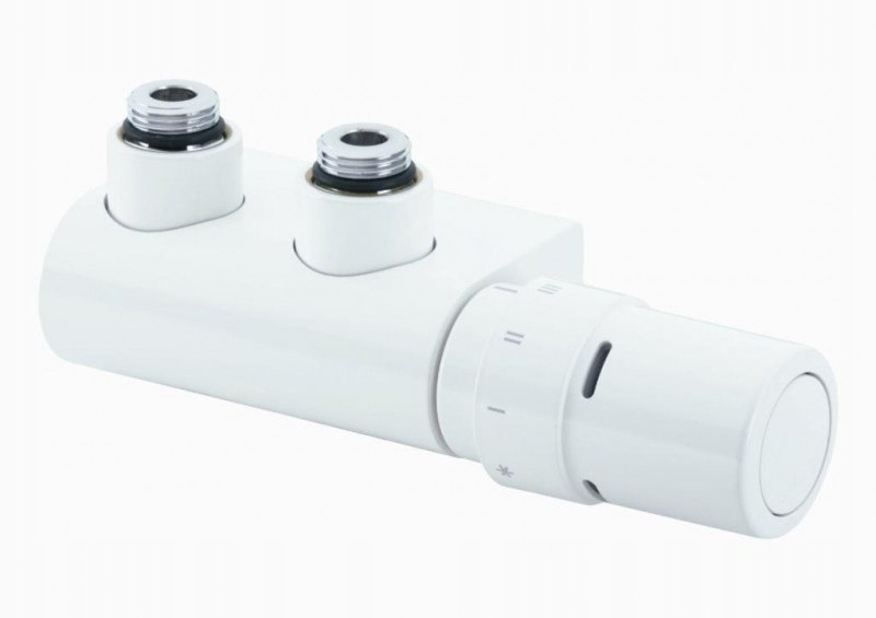 Dekor ventilu radiátora DANFOSS BIELY D50 uhol 5cm